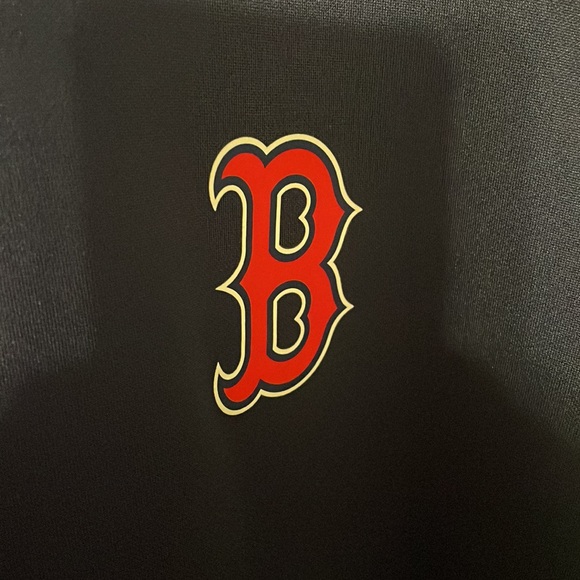 MLB Genuine Merchandise Boston Red Sox 1/4 Zip Sweater - Picture 2 of 5